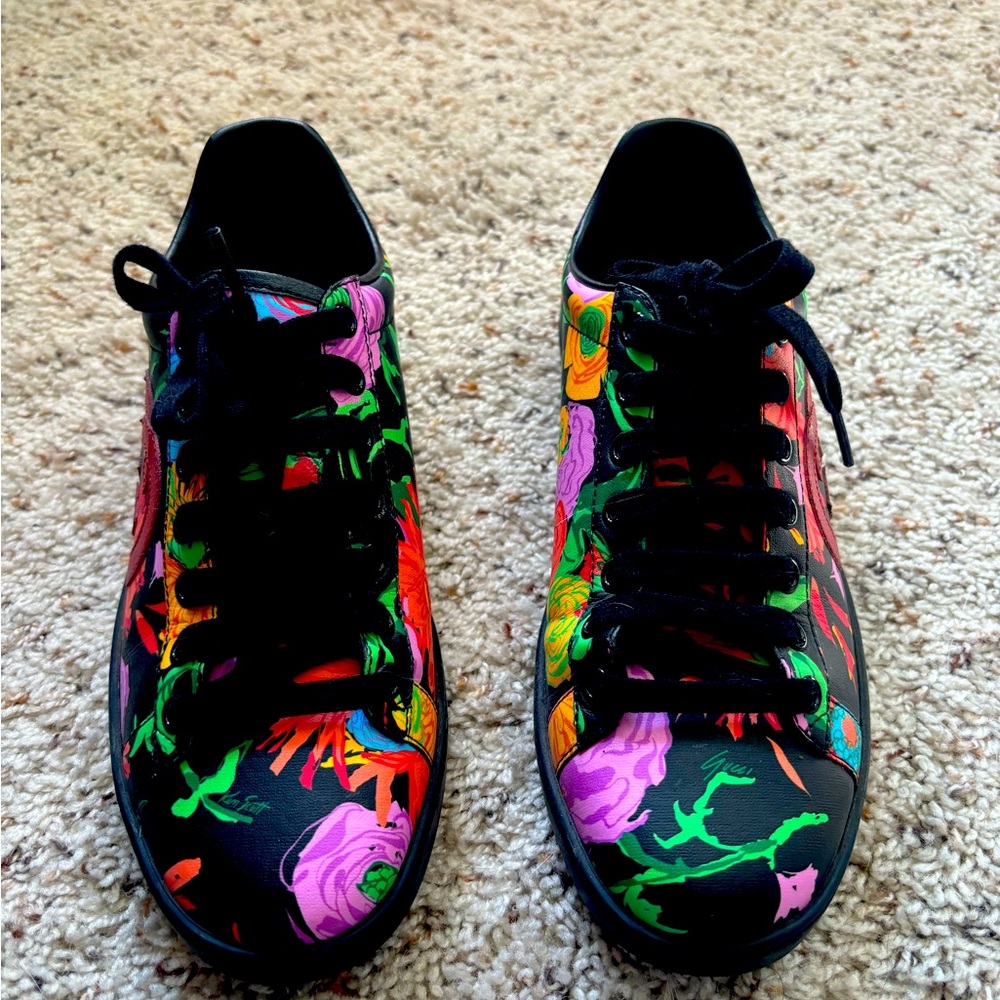Gucci x Ken Scott floral sneakers